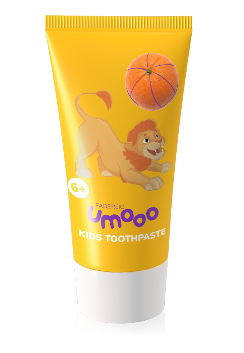 Детская зубная паста со фтором (6+) UMOOO